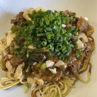 麻婆かた焼きそば